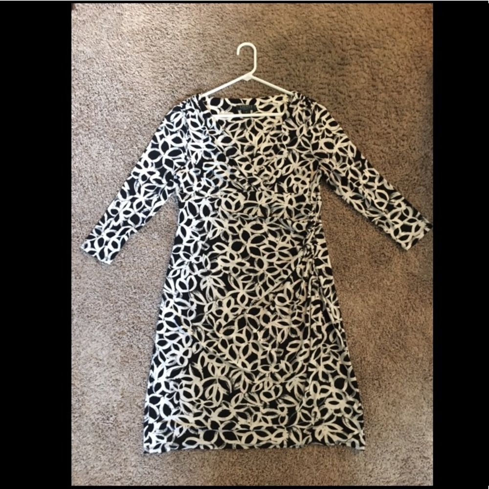 Faux Wrap Dress
